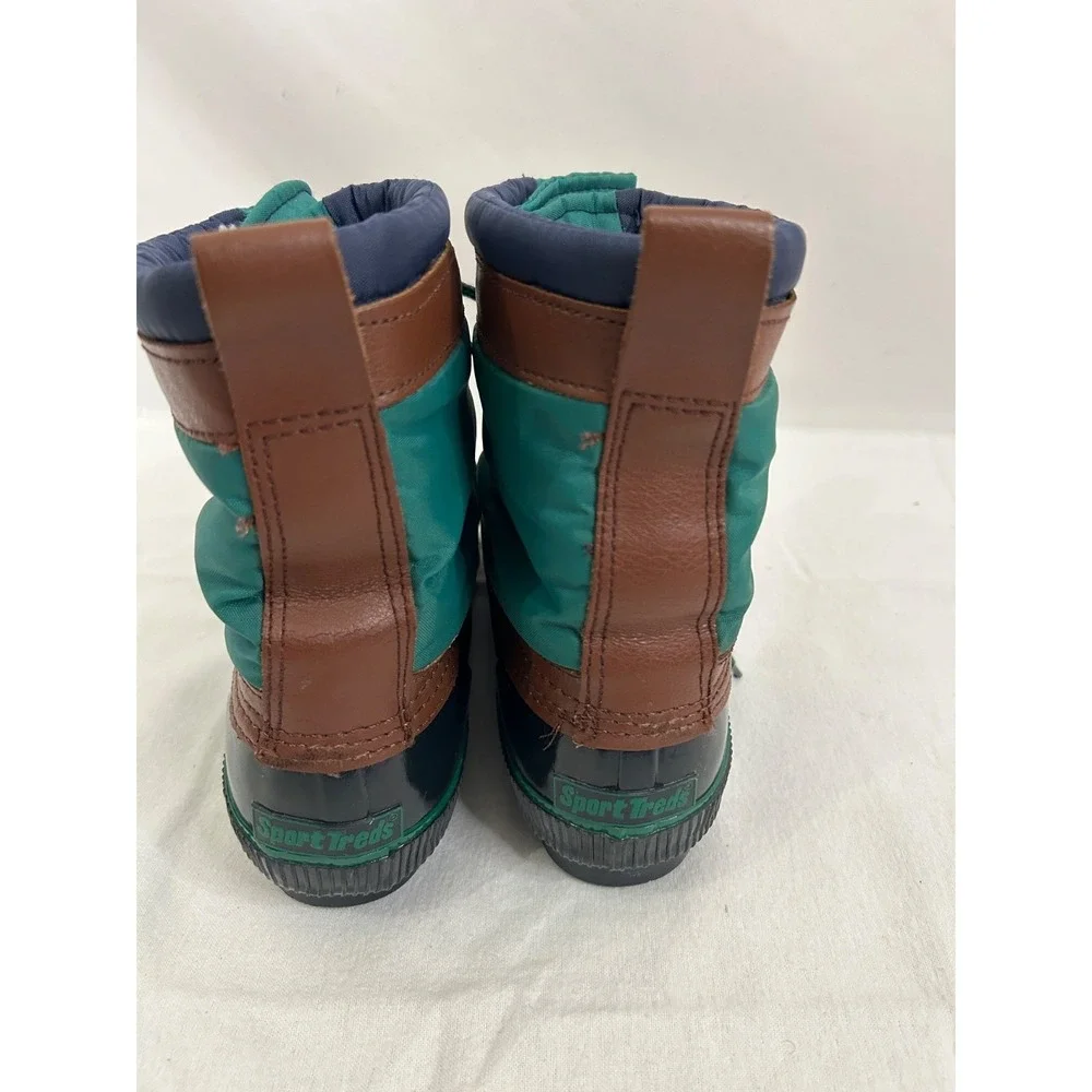 Sports‎ Treds Green Snow Duck Boots Thinsulate Women's Size 7